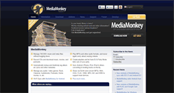 Desktop Screenshot of mediamonkey.com